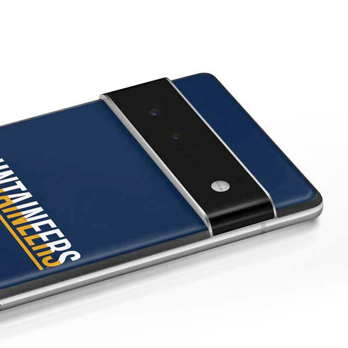 West Virginia University Blue Wood Floor Google Pixel 6 Skin